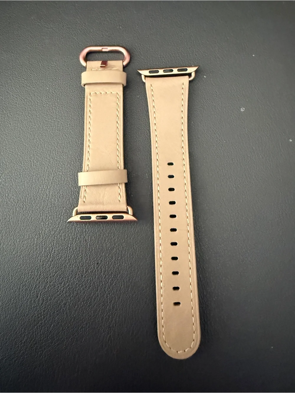 Apple Watch Series 6 40mm (GPS only) Rose Gold  with Pink, Navy & Beige Bands